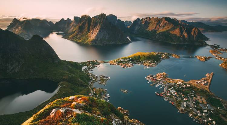 Норвегия, красивый вид