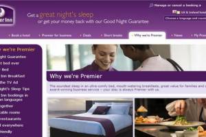 Великобритания: Сайт Premier Inn — самый удобный для бронирования