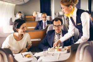 Германия: Lufthansa возносит ресторанный сервис на новые высоты