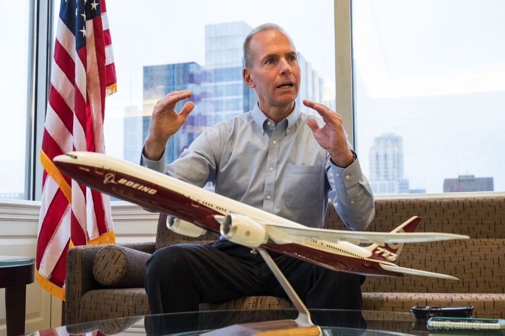 Boeing CEO Dennis Muilenburg