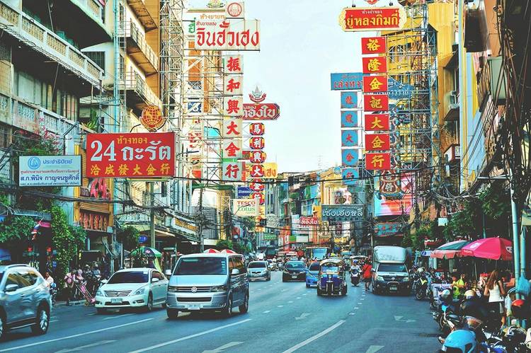 Chinatown, Yaowarat Road, Bangkok, Thailand