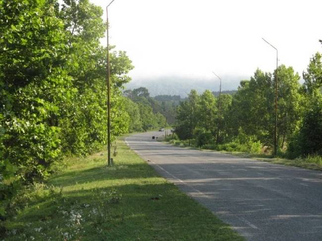 Дороги в Абхазии
