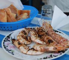 Первая часть морского обеда