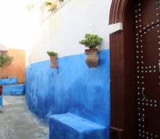 Casbah des Oudaia, внутри крепости