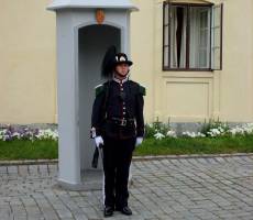 Почетный караул в Замке Акерсхус