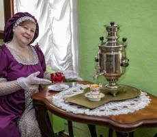 Парадный обед в усадьбе К.Н. Батюшкова