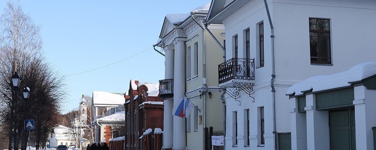 Плес на Волге, Зима 2021