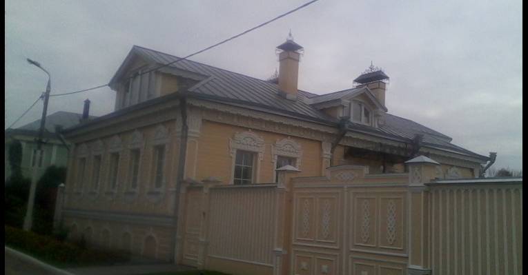  Обычный жилой дом в Коломенском кремле