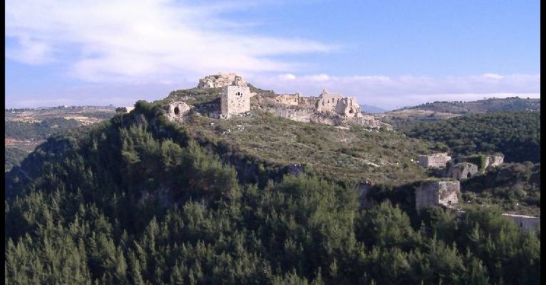  Вид на замок Салааддина
