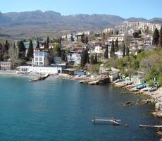 Гурзуф с моря