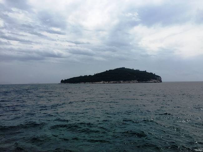 Остров Локрум. Вид из Дубровника