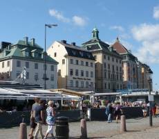 На набережной Skeppsbron