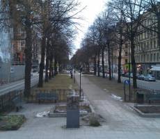 Стокгольм в январе.