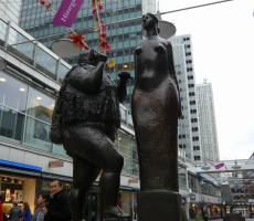 На пешеходной улице Sergelgatan