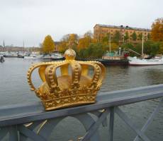 На мосту Skeppsholmsbron