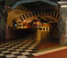 T-bana Kungsträdgården. Стокгольм