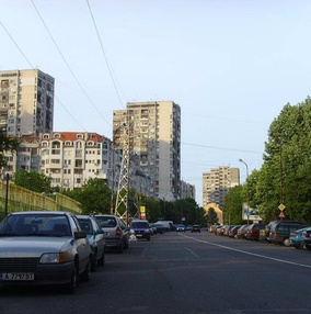 Одна из илиц в Бургасе.