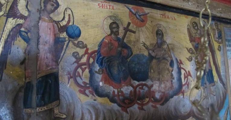  Икона в Басарбовском монастыре