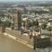 Вид на Парламент с колеса "London Eye"