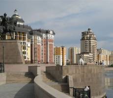 Астана, набережная Ишима