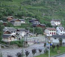 Сунпань. Вид на город с крепостной стены
