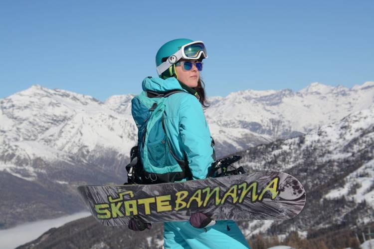 Зимой вся Италия катается на горных лыжах и сноуборде