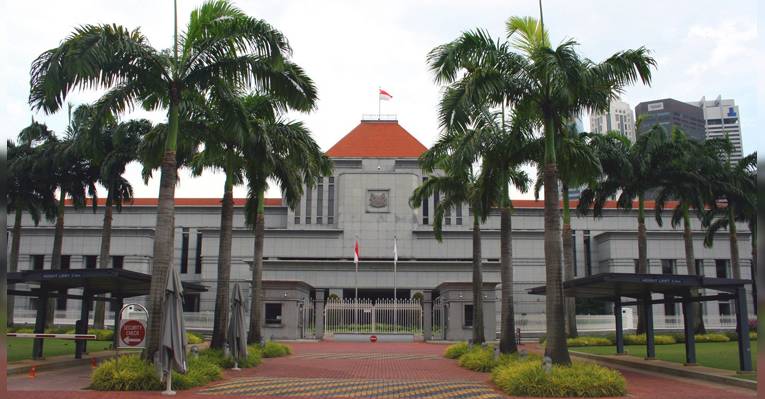 Здание сингапурского парламента