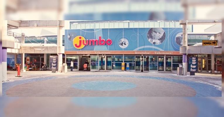 Торговый центр Юмбо в Хельсинки
