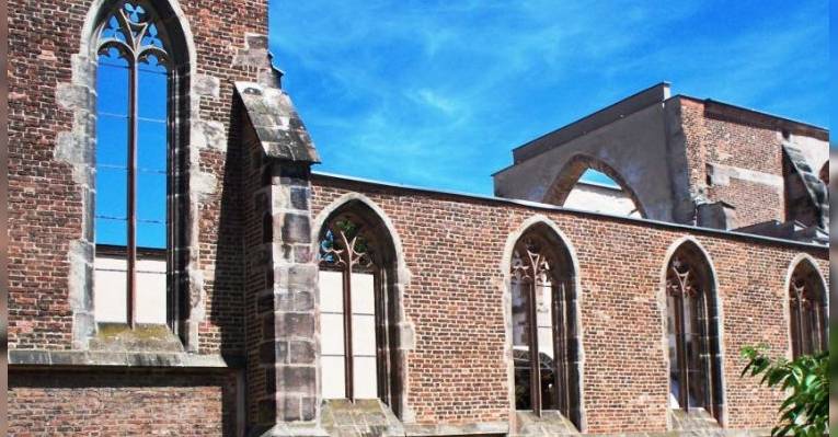 Руины церкви Святой Катарины. Нюрнберг