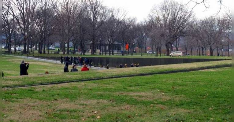 Мемориал ветеранов Вьетнама. Вашингтон