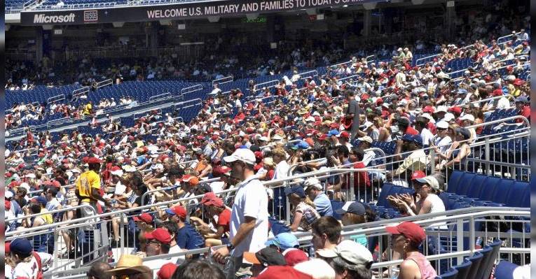 Бейсбольный стадион Nationals Park. Вашингтон