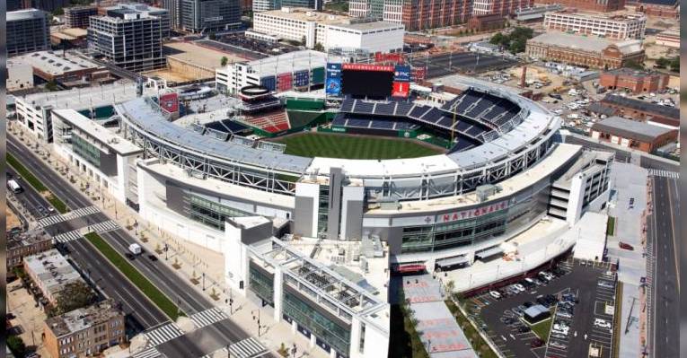 Бейсбольный стадион Nationals Park. Вашингтон