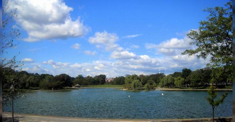 Парк Constitution Gardens. Вашингтон