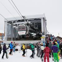 Куршевель Ле Пра 1300 метров
