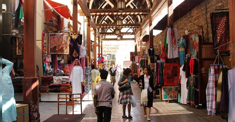 Текстильный рынок Дубай