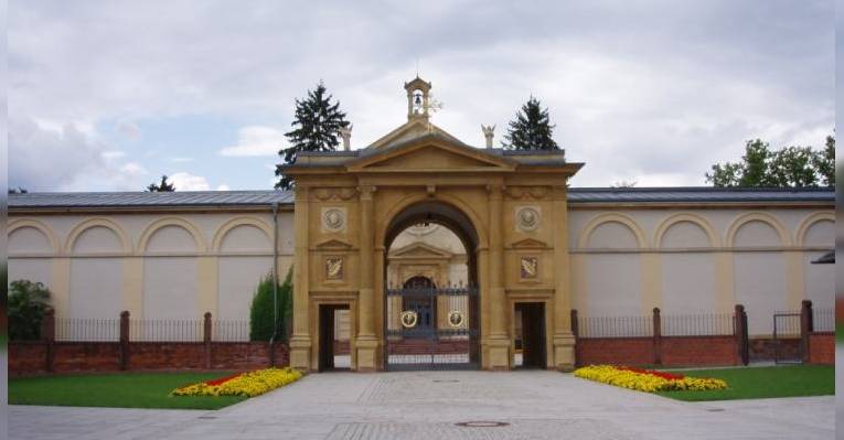 Вход на Главное кладбище Карлсруэ