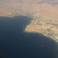 Фото из самолёта, бухты Шарма