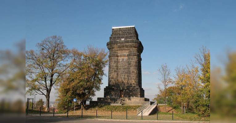 Башня Бисмарка в районе Рёкниц. Дрезден