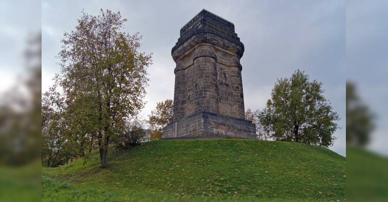 Башня Бисмарка в районе Рёкниц. Дрезден