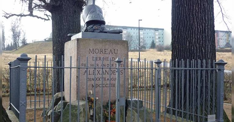 Памятник генералу Моро. Дрезден