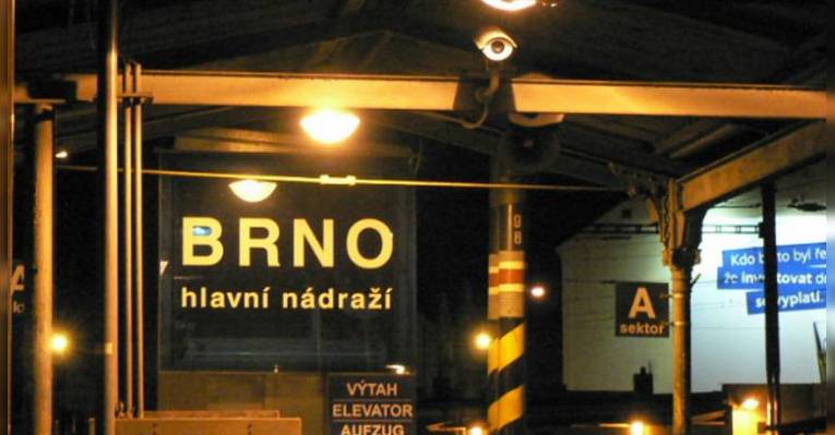 Главный железнодорожный вокзал Брно