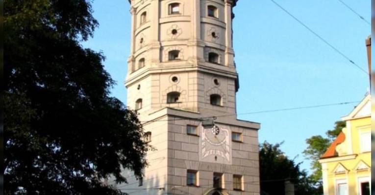 Ворота моста через Вертах. Аугсбург