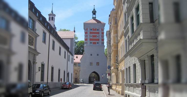 Городские укрепления Аугсбурга. Красные ворота (Rotes Tor)