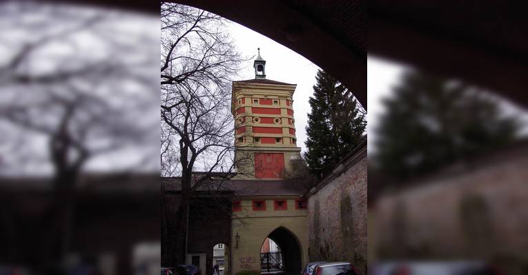 Городские укрепления Аугсбурга. Красные ворота (Rotes Tor)