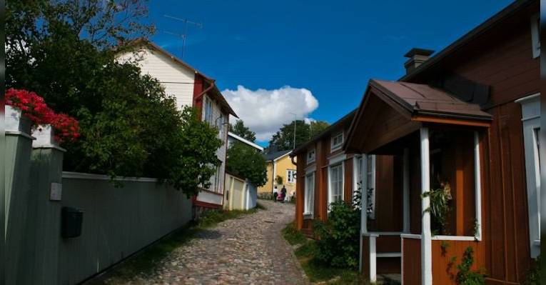 Порвоо. Старый город.