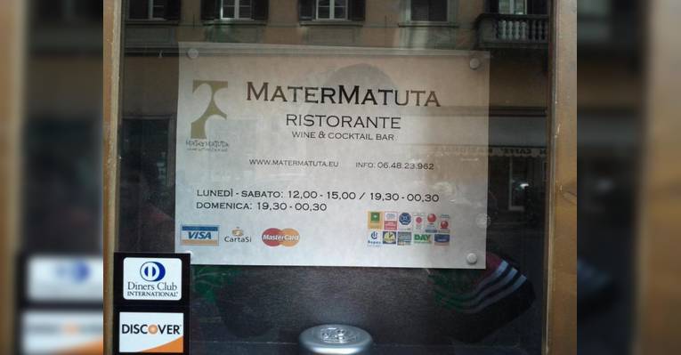 Ресторан Matermatuta