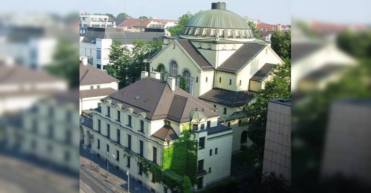 Синагога в Аугсбурге, где находится Музей еврейской культуры