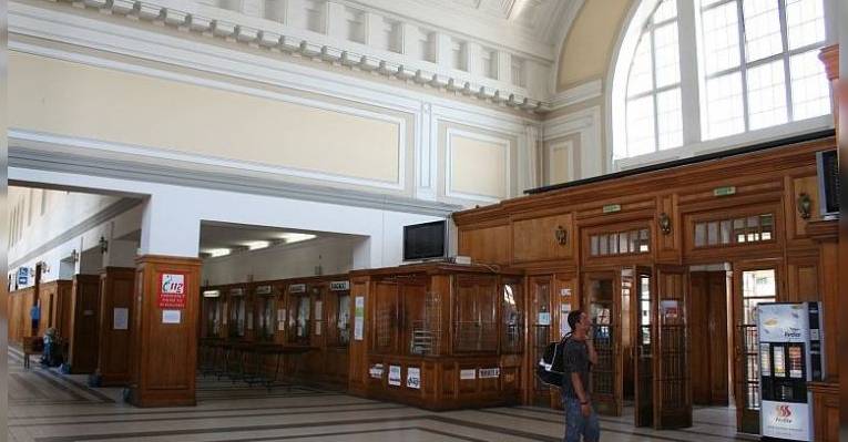 Железнодорожный вокзал. Бургас