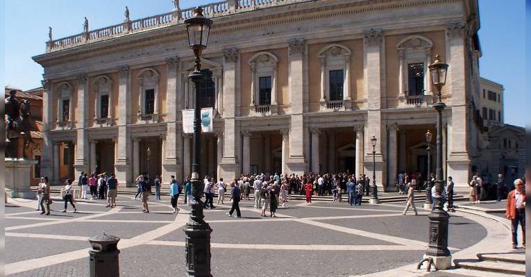 дворец Palazzo dei Conservatori