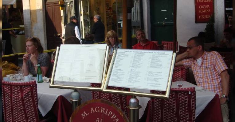 ресторан Agrippa al Pantheon